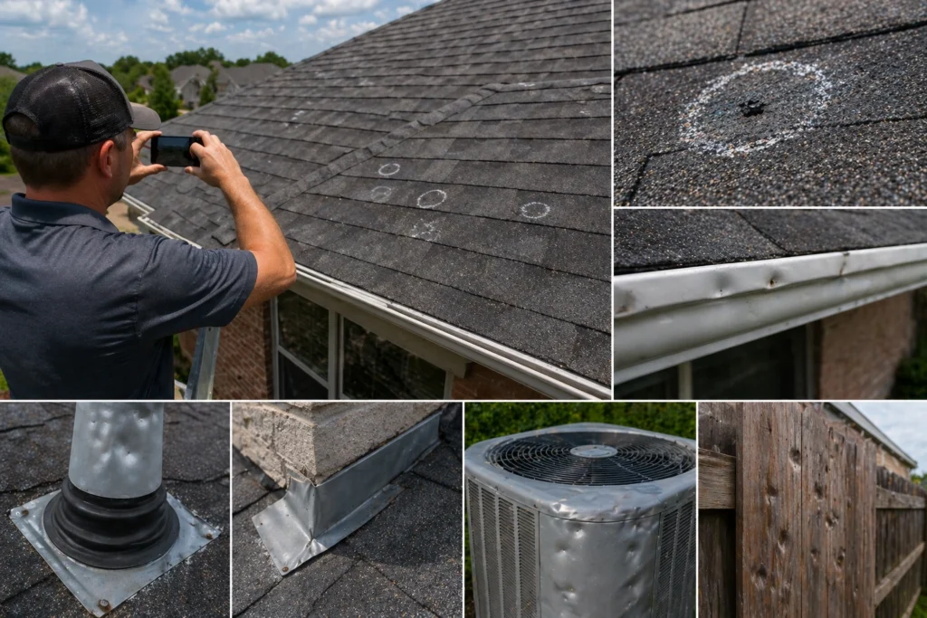 Document Hail Damage for an Insurance Claim 2